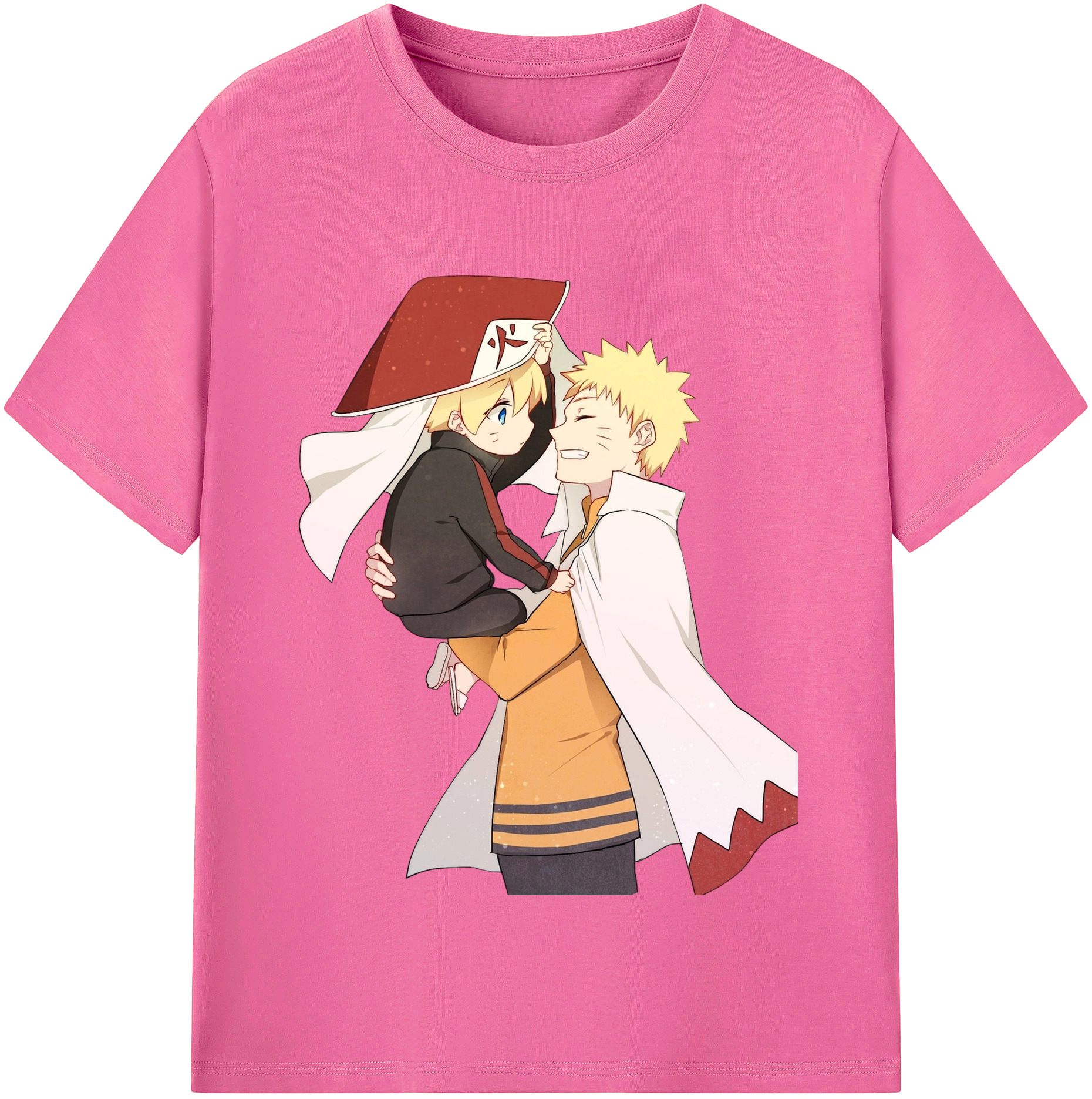 （画像用） NARUTO -ナルト- うずまき ナルト Uzumaki Naruto レディースカジュアルプリントTシャツ（綿100％）